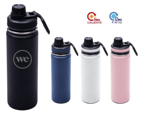 A2677 - TERMO DE ACERO INOXIDABLE DE 600 ML. KYLO