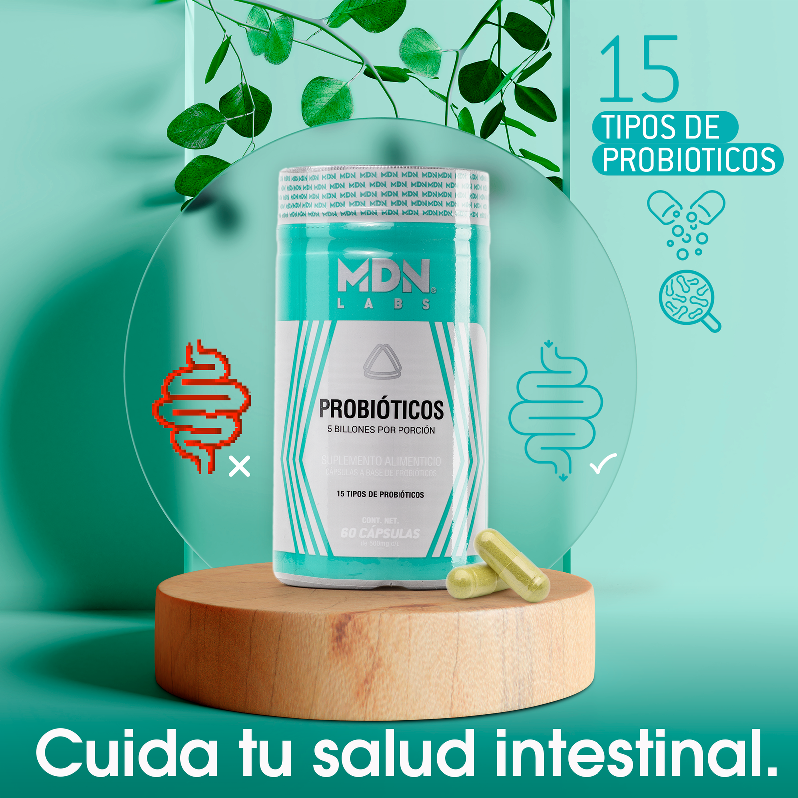 Probióticos MDN Labs