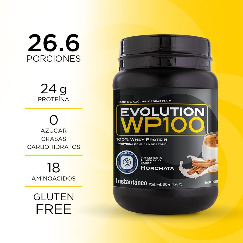 Proteína WP100 800 gramos