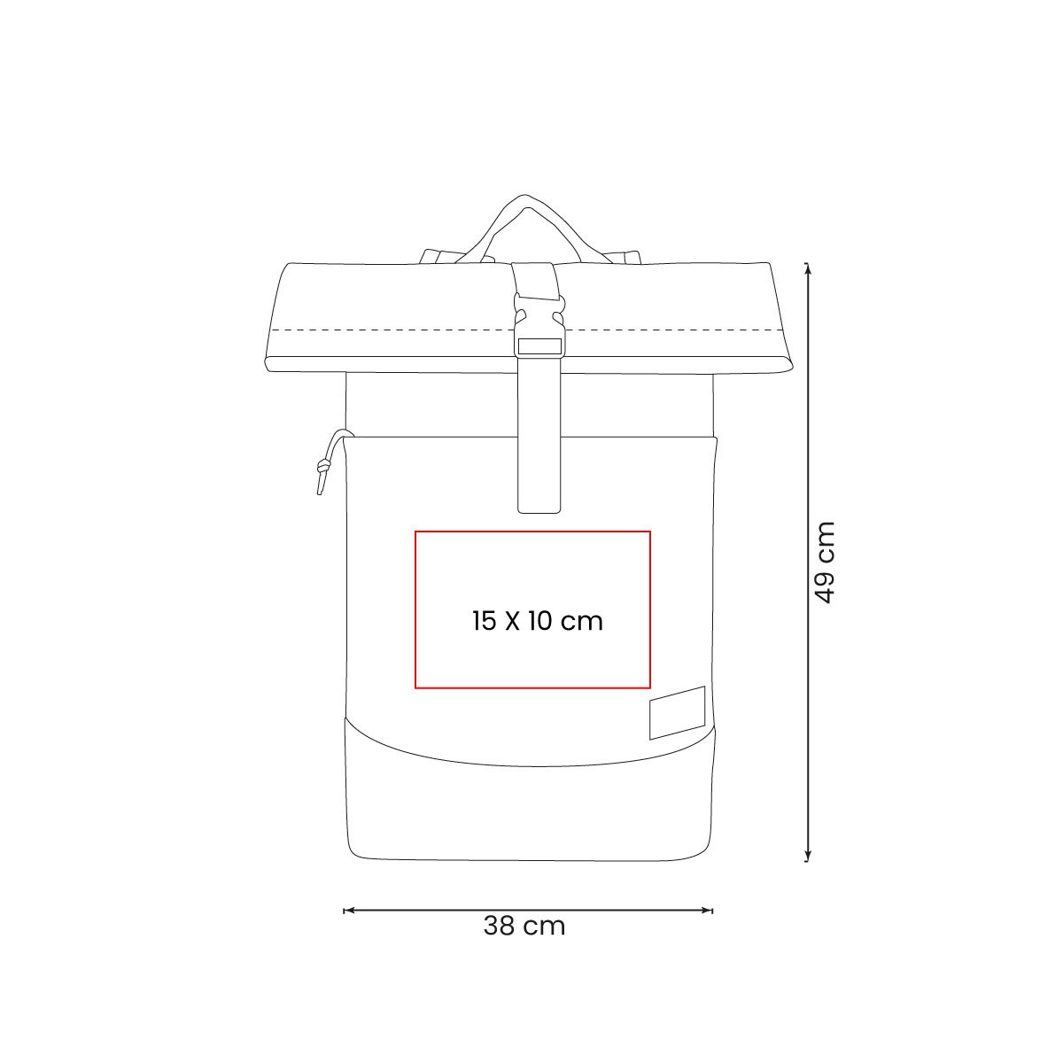 SIN 228 - MOCHILA FLAP - MOCHILAS EJECUTIVAS - Image 2