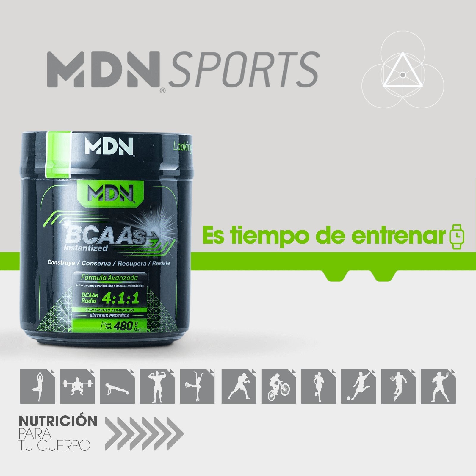 BCAAs Instantized MDN Sports