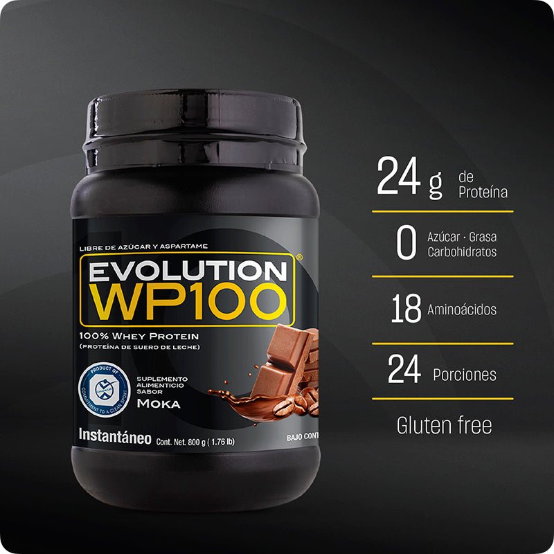 Proteína WP100 800 gramos