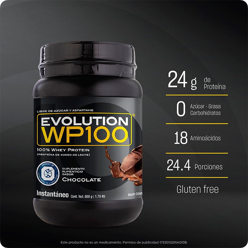 Proteína WP100 800 gramos