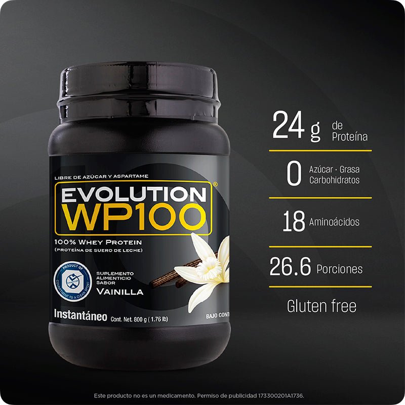 Proteína WP100 800 gramos
