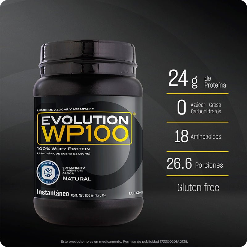 Proteína WP100 800 gramos