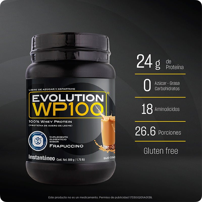 Proteína WP100 800 gramos