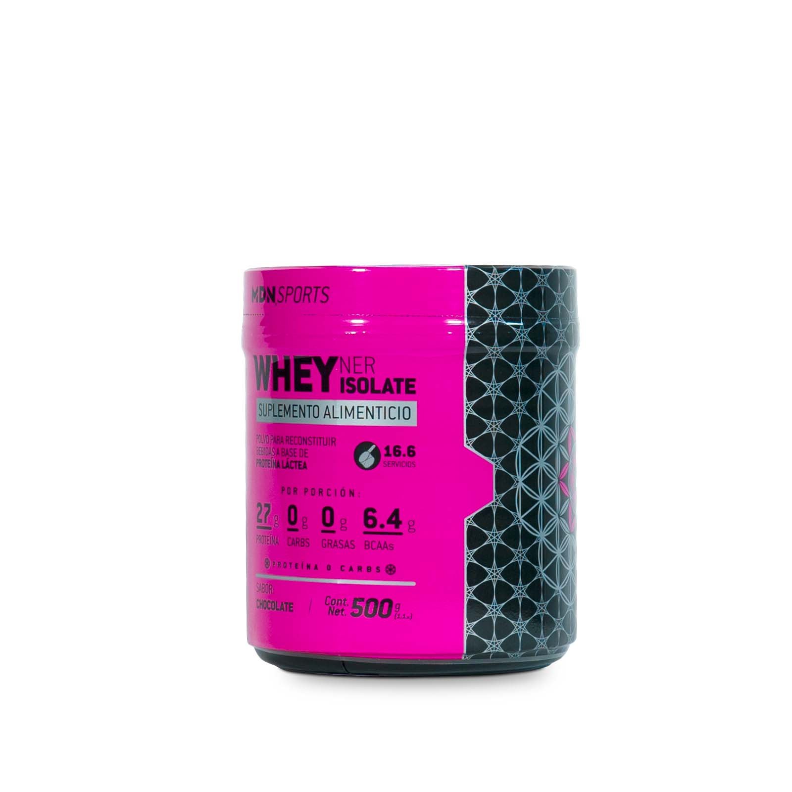 Proteína WheyNer Isolate Estevia MDN Sports
